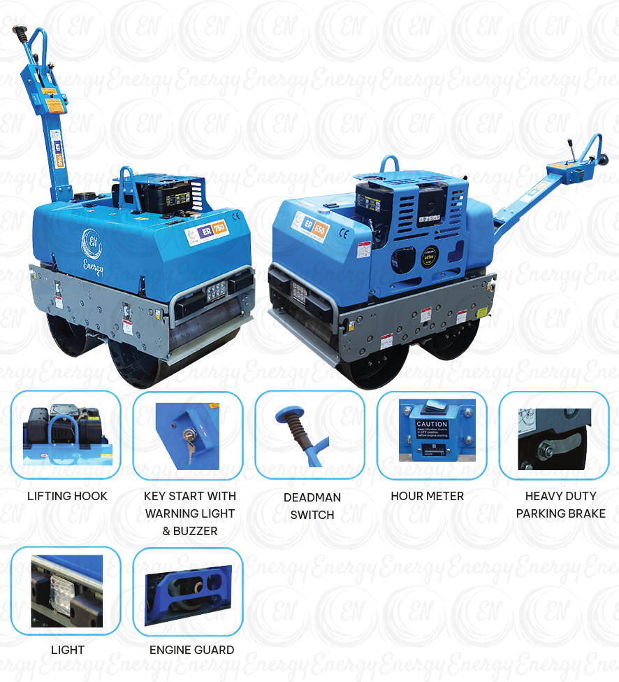 er650 Twin Drum Roller – ER650 / 750