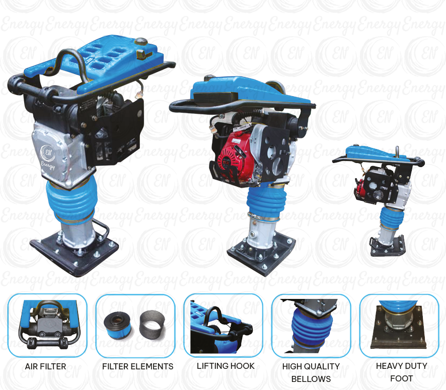 etr01b Trench Rammers – ETR03 / 04 / 05